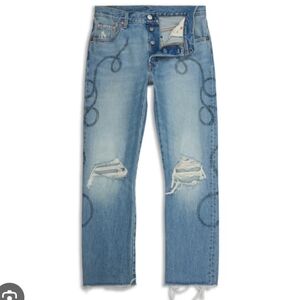 Levi's‎ Light Blue Distressed Women's Jeans